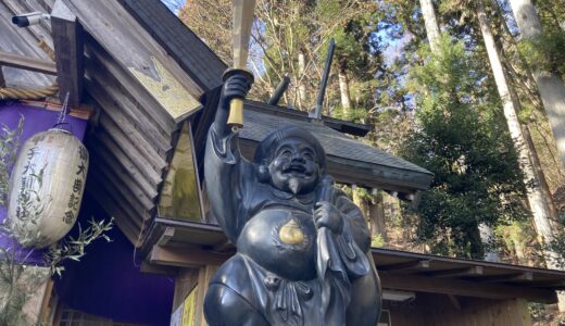 【中之嶽神社】剣を掲げた日本一の大黒様！群馬で山岳系神様に会える神社