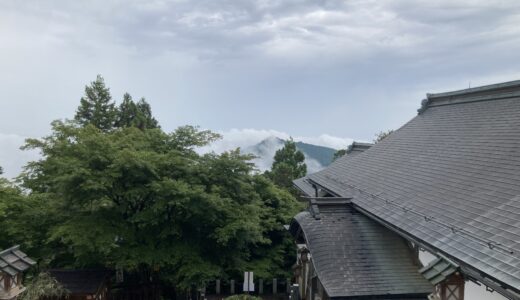 【武蔵御嶽山神社】天空の神社と呼ばれ山頂から関東一円を見渡せす狼信仰の地